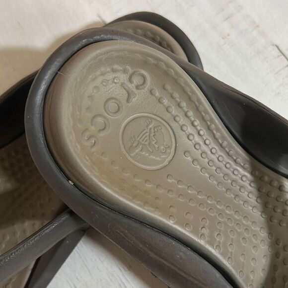 CROCS Khaki Sandals - Picture 3 of 5